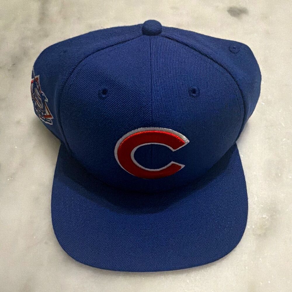 ’47 Chicago Cubs MLB Baseball Cap Hat, Blue & Gray, One Size